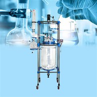 כור זכוכית 50l כור זכוכית מעוטר, ספקי כור זכוכית כימית שכבה כפולה